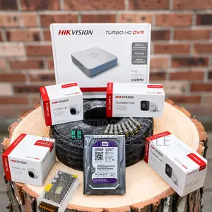 Low Maintenance 4 Hikvision 1080P CCTV Cameras Complete System Kit
