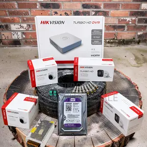 Inexpensive 4 Hikvision 1080P CCTV Cameras Complete System Kit