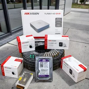 Stable Performance 4 Hikvision 1080P CCTV Cameras Complete System Kit
