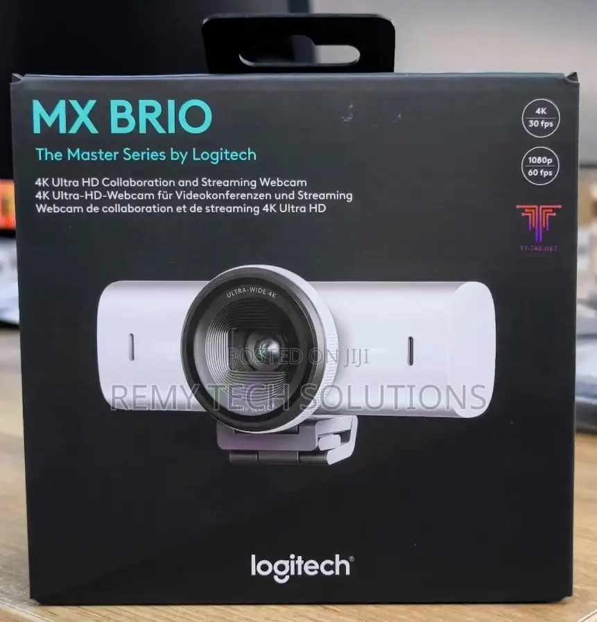 Logitech MX Brio Ultra HD Webcam -