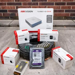 Super Quality 4 Hikvision 1080P CCTV Cameras Complete System Kit