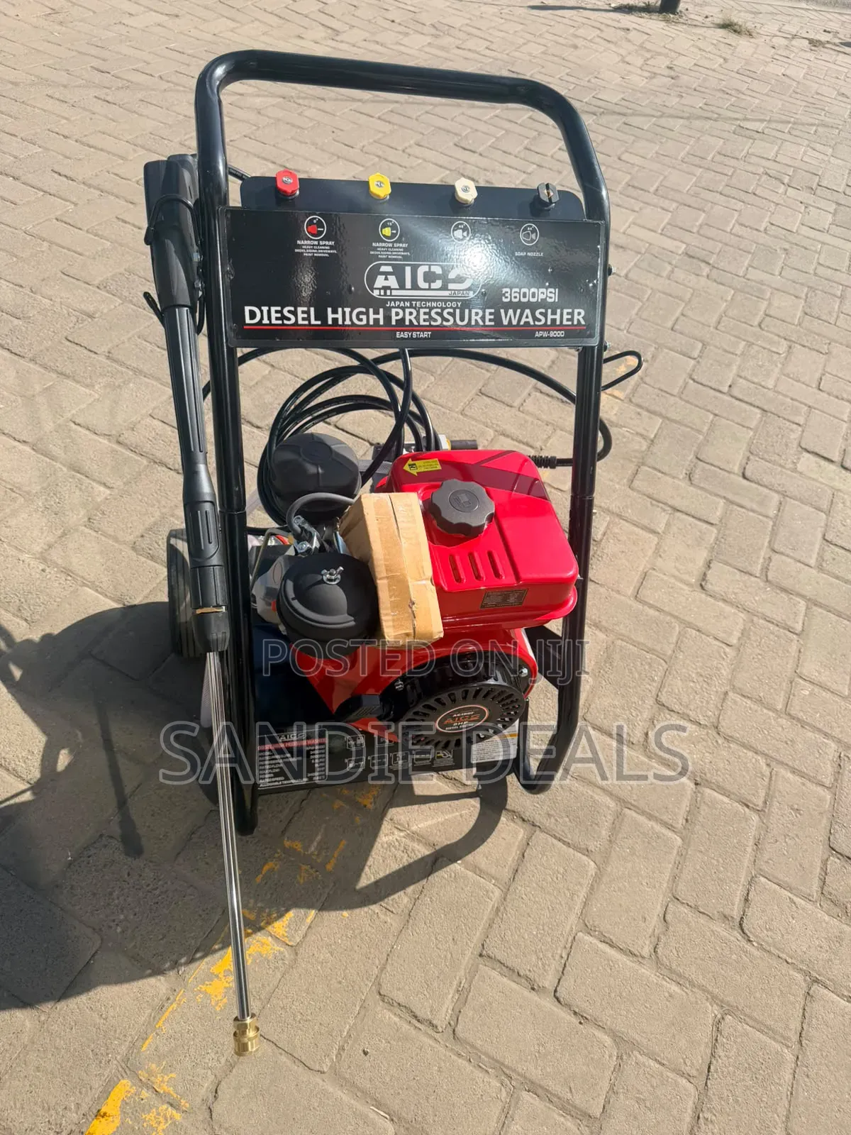 Diesel Power Car Wash Machine