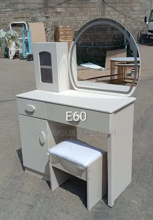 Makeup Table With Lights ,E63 Dressing Table With a Stool Ljh73