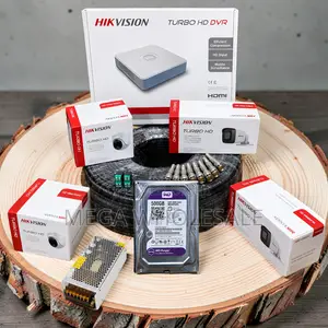 Plug and Play 4 Hikvision 1080P CCTV Cameras Complete System Kit
