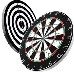 18 Inches Double Sided Flocked Iron Numbers Dart Board
