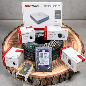 High Durability 4 Hikvision 1080P CCTV Cameras Complete System Kit