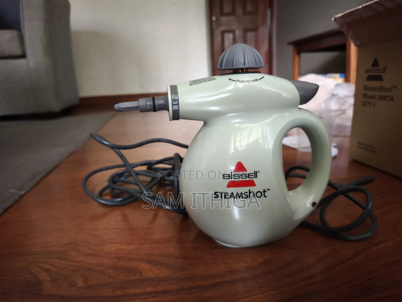 Bissell Steam Shot Handheld Steam Cleaner