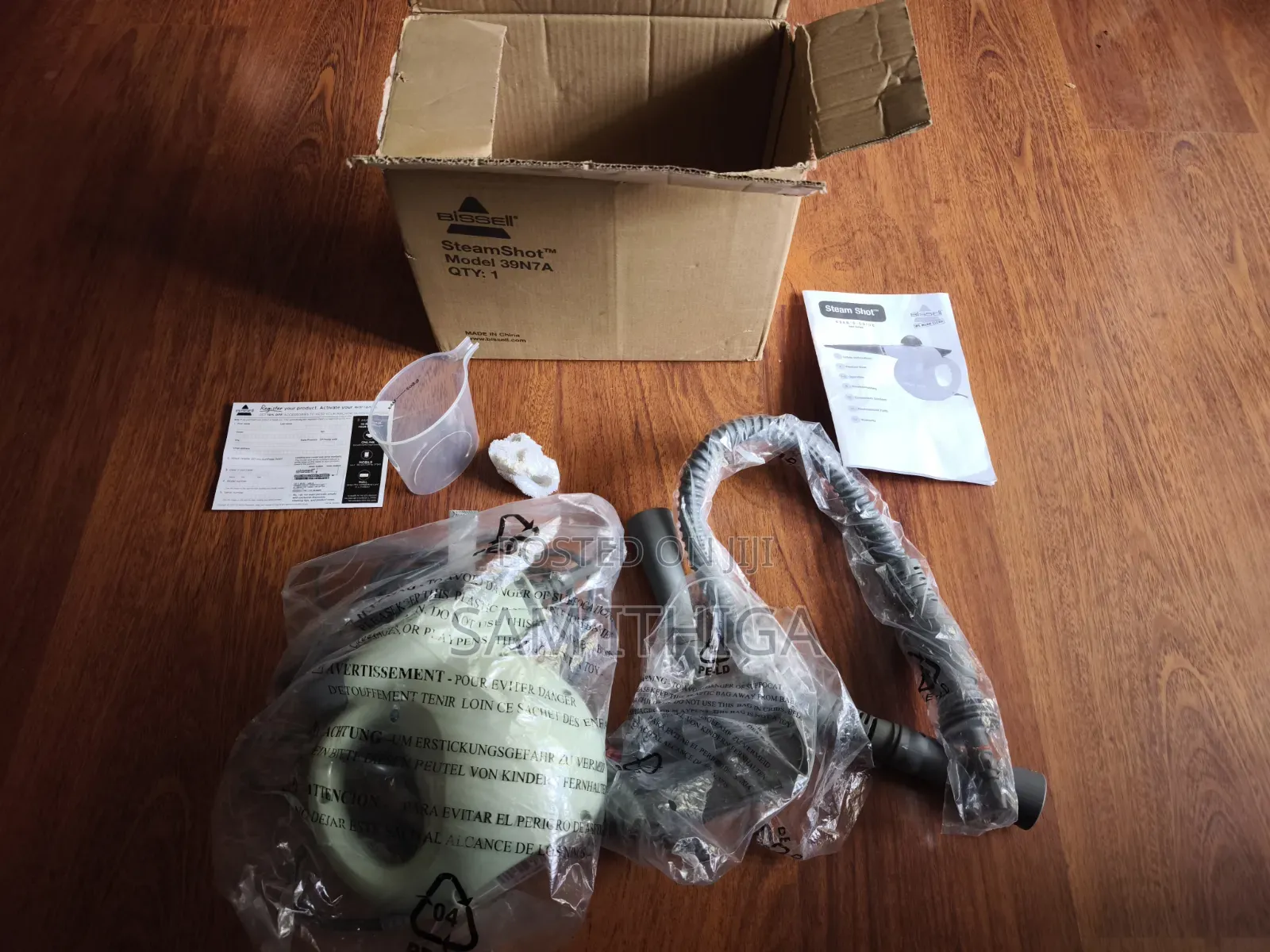 Bissell Steam Shot Handheld Steam Cleaner
