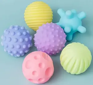 6 Pieces Colourful Soft Balls