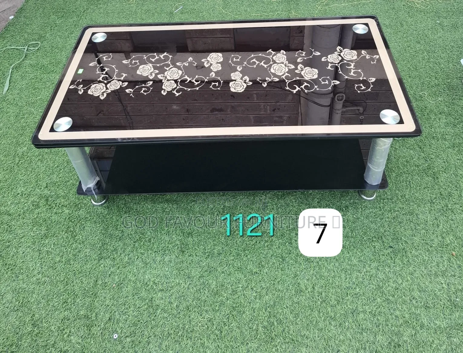 Black Glass Coffee Tables LLJK