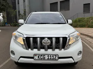 Toyota Land Cruiser Prado 2010 White