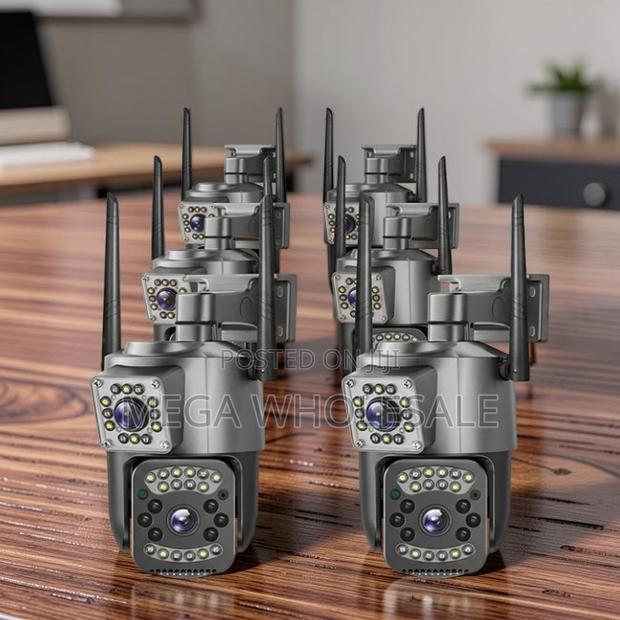 Built in Rechargeable Battery 4G WIFI PTZ Rotating Electric Camera