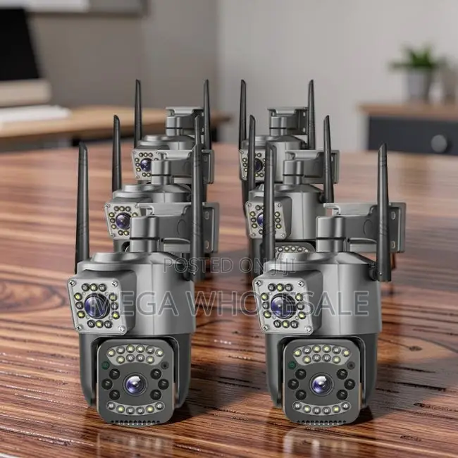 Built in Rechargeable Battery 4G WIFI PTZ Rotating Electric Camera