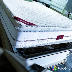 Grey 5×6 Orthopedic Spring Mattress – 10-Inch Firm Support