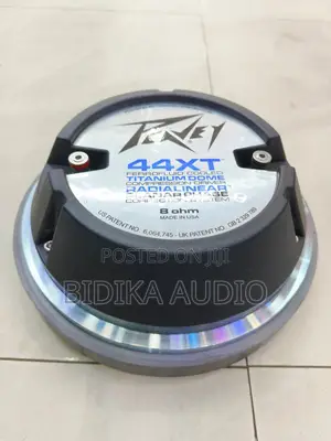 44XT 8-Ohm Ferrofluid-Cooled Titanium Dome Compression Driver