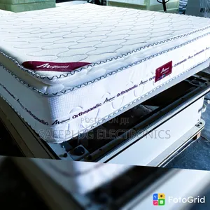 Grey 5×6 Orthopedic Spring Mattress – 10-Inch Firm Support