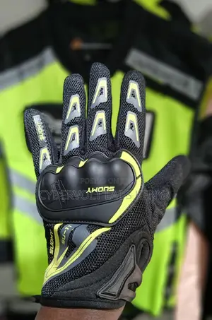 SUOMY Motorcycle Riding Gloves – Protective Knuckle Guards