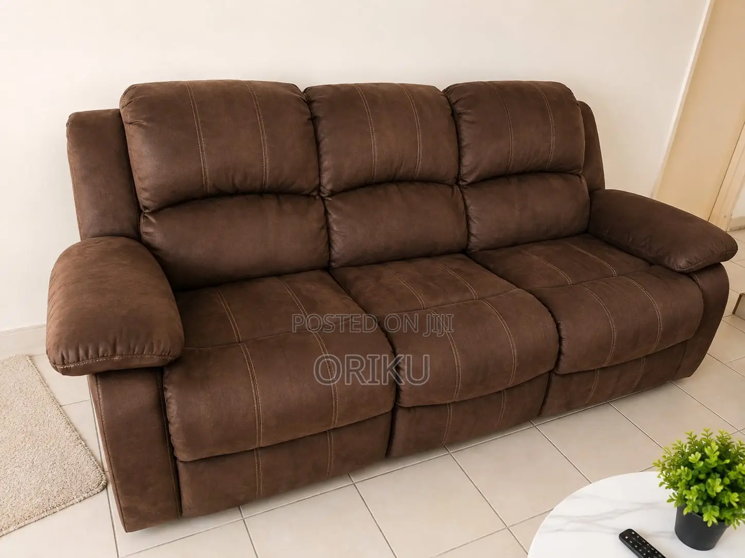 Imported Luxury Recliner Seats – 3-Seater + Single Seater