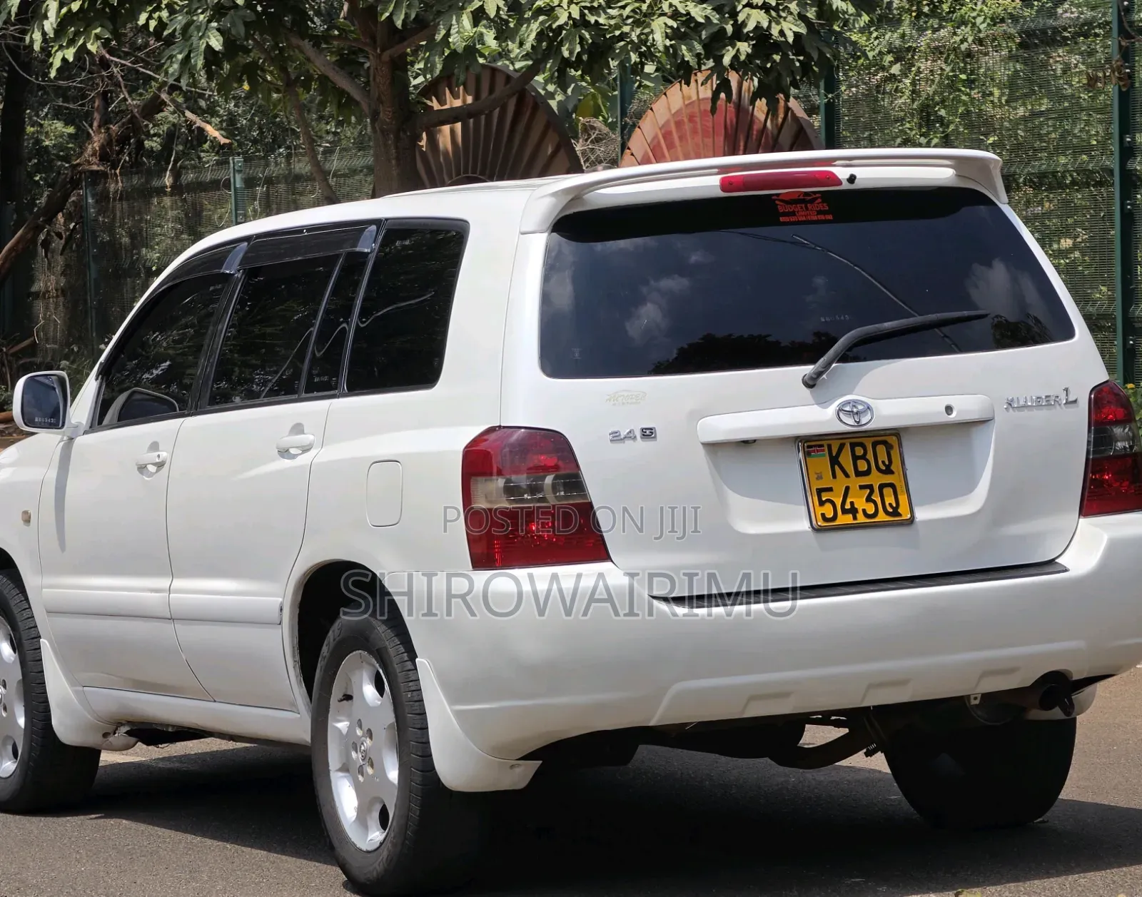 Toyota Kluger 2004 Off white