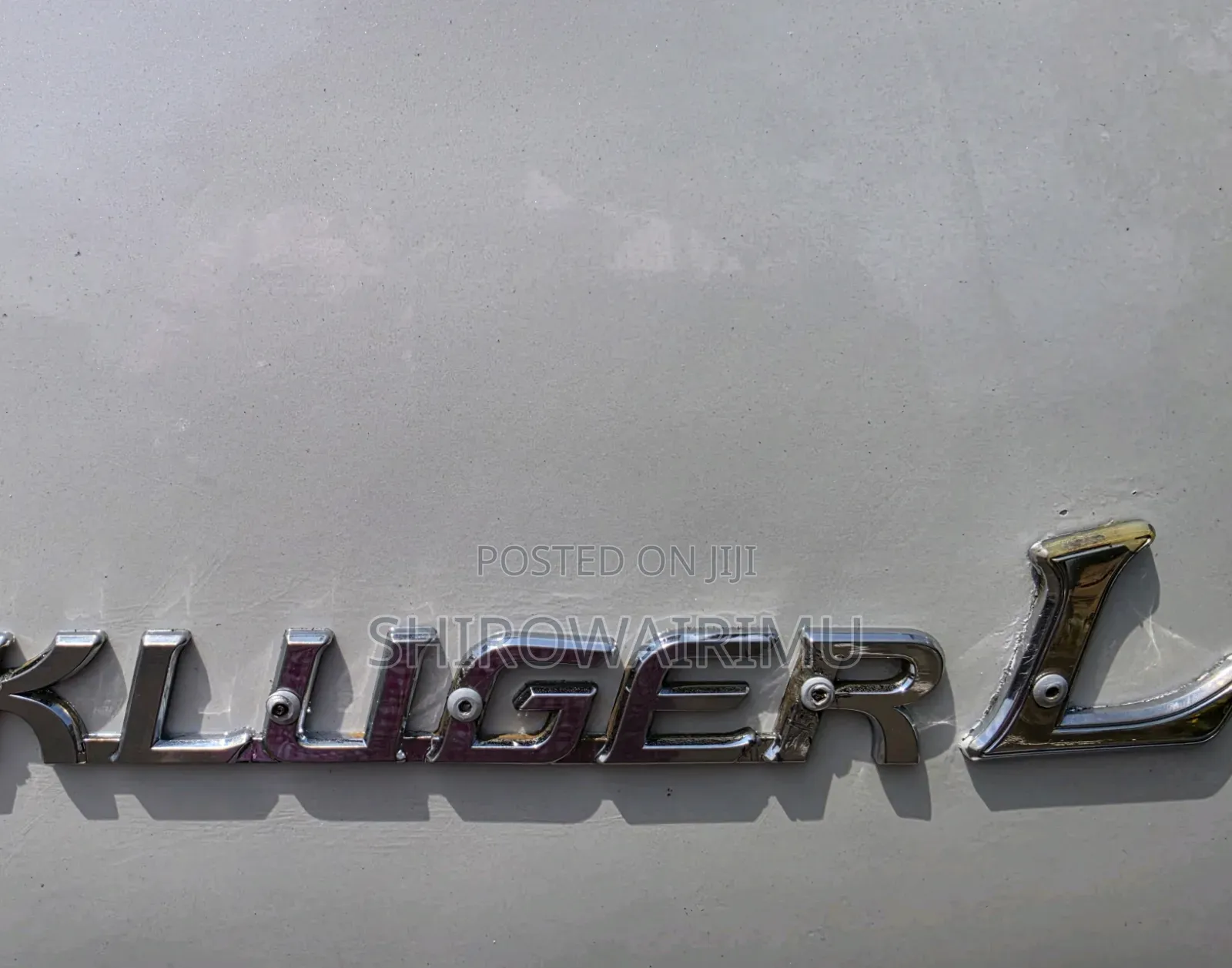 Toyota Kluger 2004 Off white
