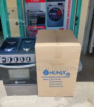 Nunix 3+1 Cooker With Gas Oven Hot Plate