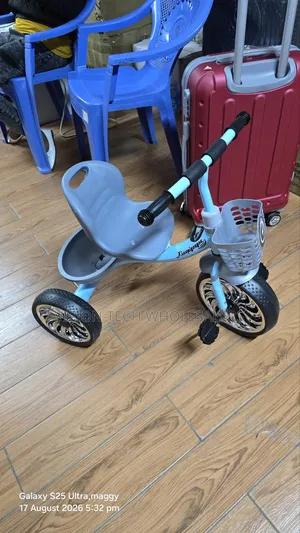 Kids Tricycle With Storage Basket – Quality Design