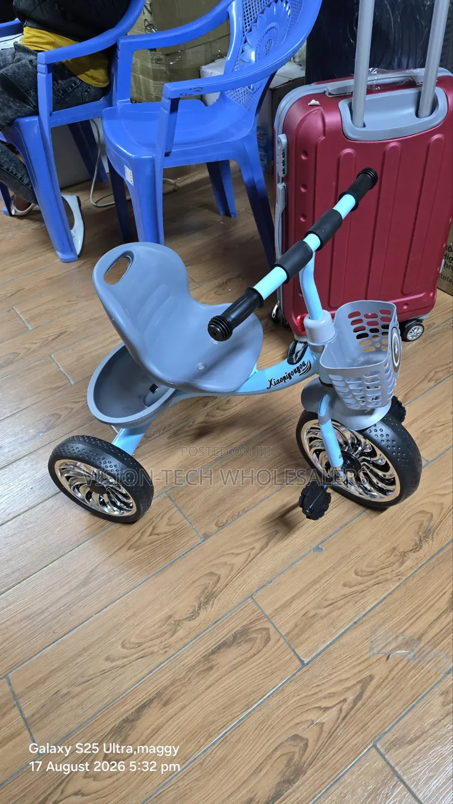 Kids Tricycle With Storage Basket – Quality Design