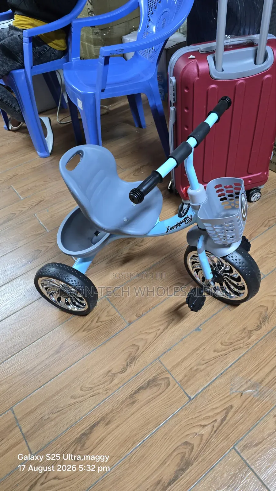 Kids Tricycle With Storage Basket – Quality Design