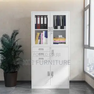 Office Cabinet; Two Doors KOI Made Steel Cabinet
