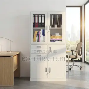 Office Cabinet; Two Doors KOI Made Steel Cabinet