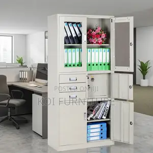 Office Cabinet; Two Doors KOI Made Steel Cabinet