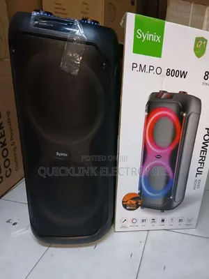 Syinix Powerful Bass Boom
Syndj280twd