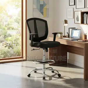 Office Chairs; High Height Receptionist Secretaries Mesh Chair