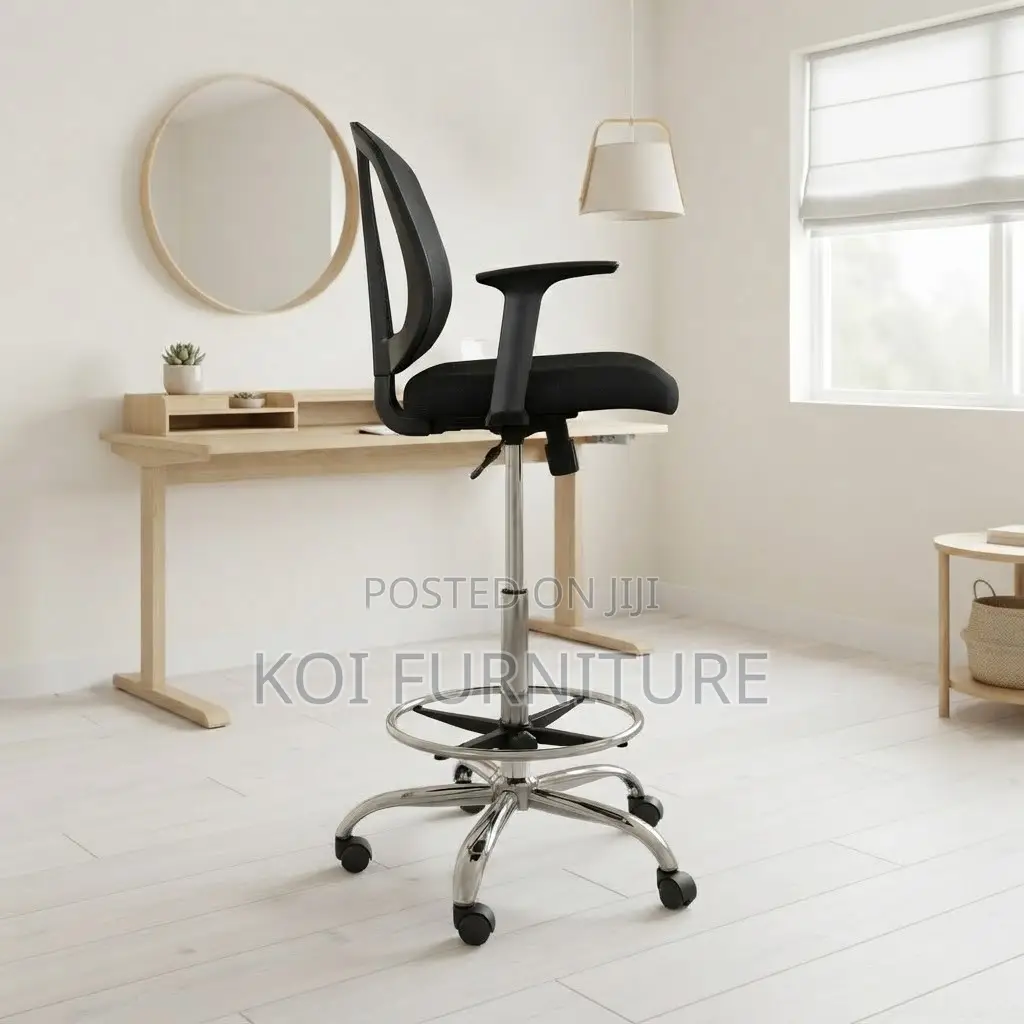 Office Chairs; High Height Receptionist Secretaries Mesh Chair