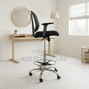 Office Chairs; High Height Receptionist Secretaries Mesh Chair