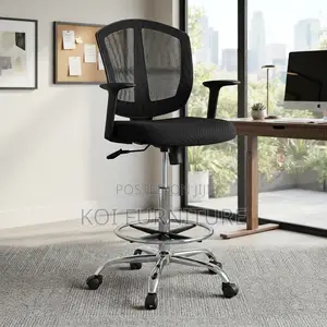 Office Chairs; High Height Receptionist Secretaries Mesh Chair