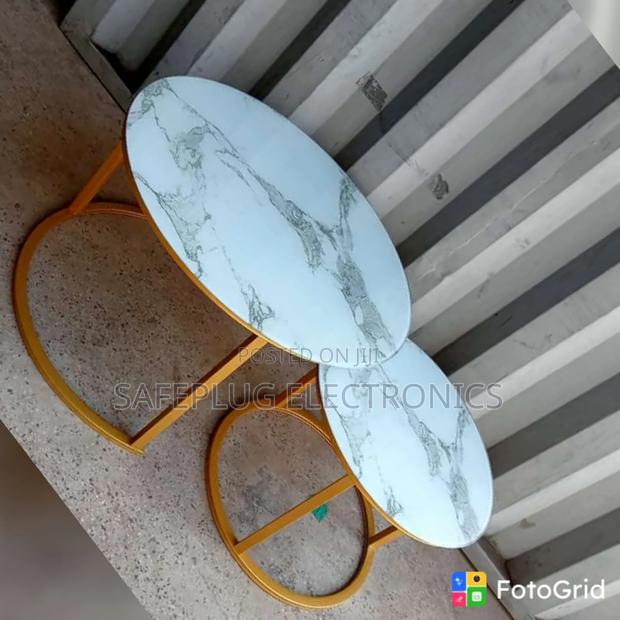 2-in-1 Glass Effect Nesting Coffee Table – Modern Living Room Set