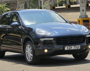 Porsche Cayenne 2015 Matt Black