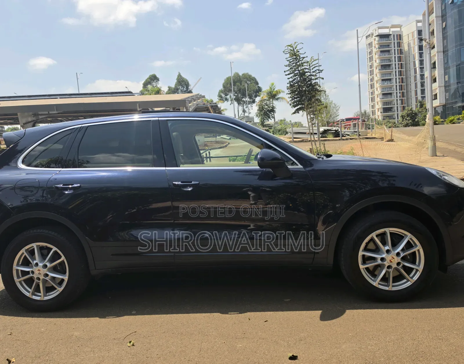 Porsche Cayenne 2015 Matt Black