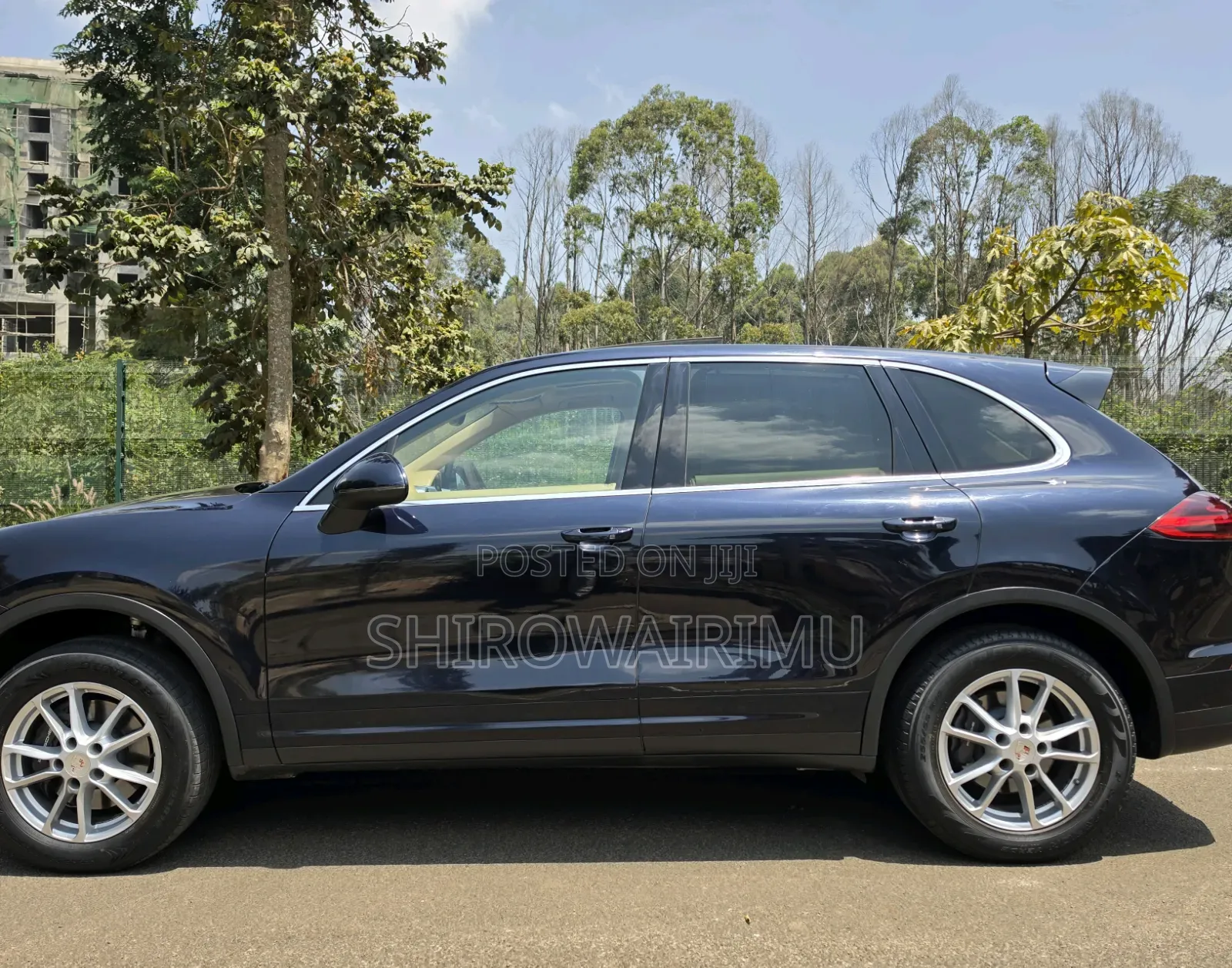 Porsche Cayenne 2015 Matt Black