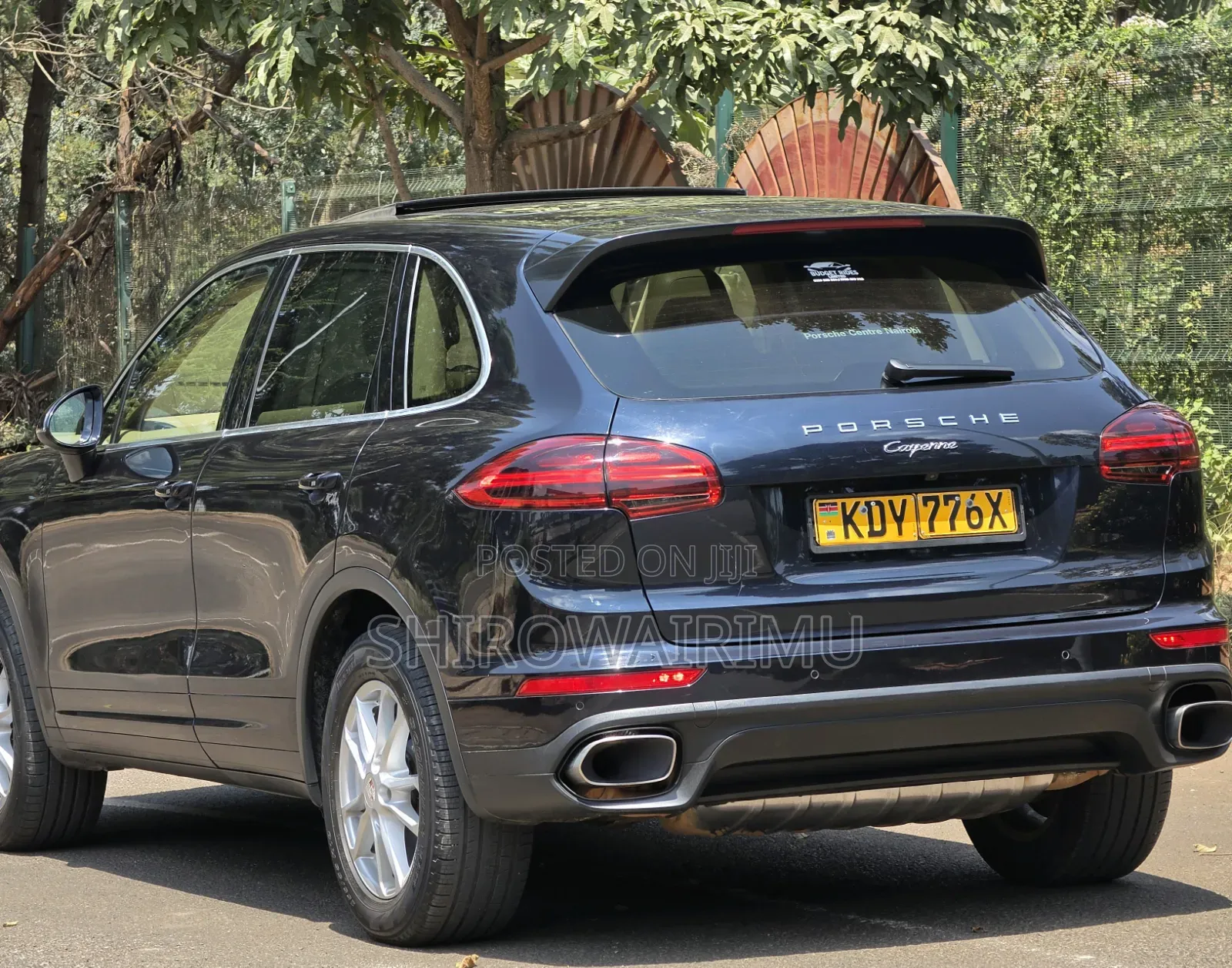 Porsche Cayenne 2015 Matt Black