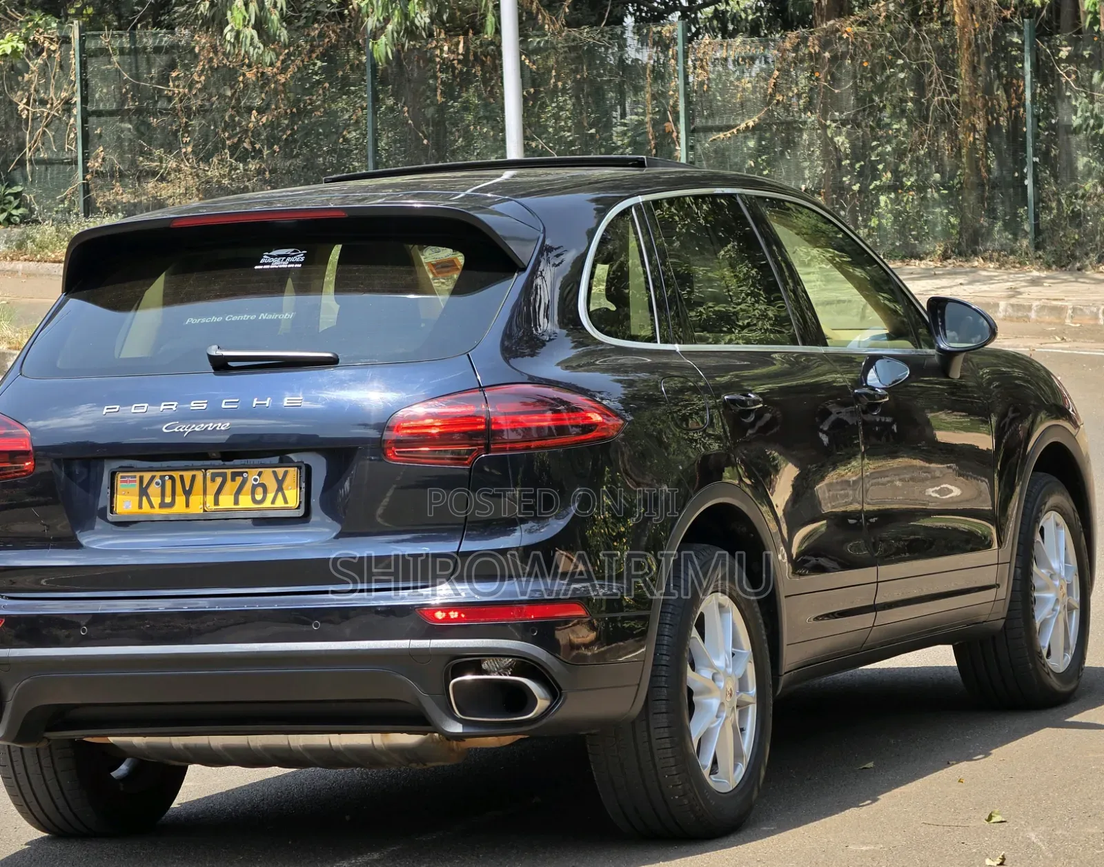 Porsche Cayenne 2015 Matt Black