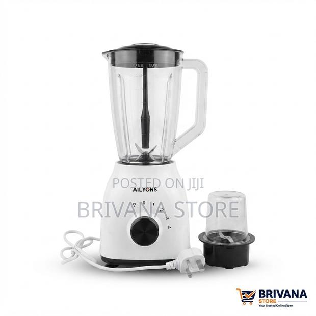 Ailyons 2-in-1 Blender Grinder 4 Speed Powerful Motor
