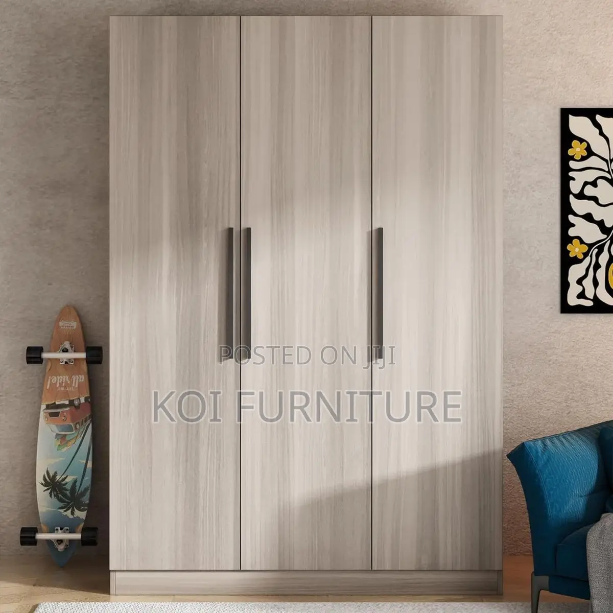 Large Wooden Clothes Cabinet