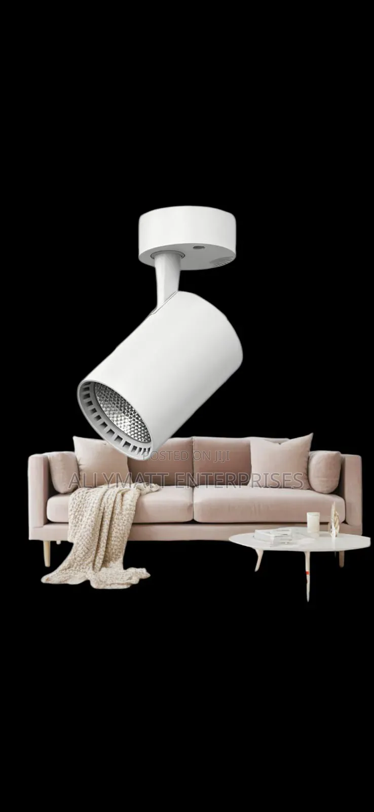 White Standalone Spotlight
