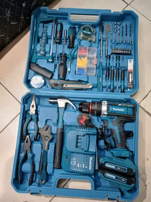 48v Cordless Hummer Drill Complete Toolset