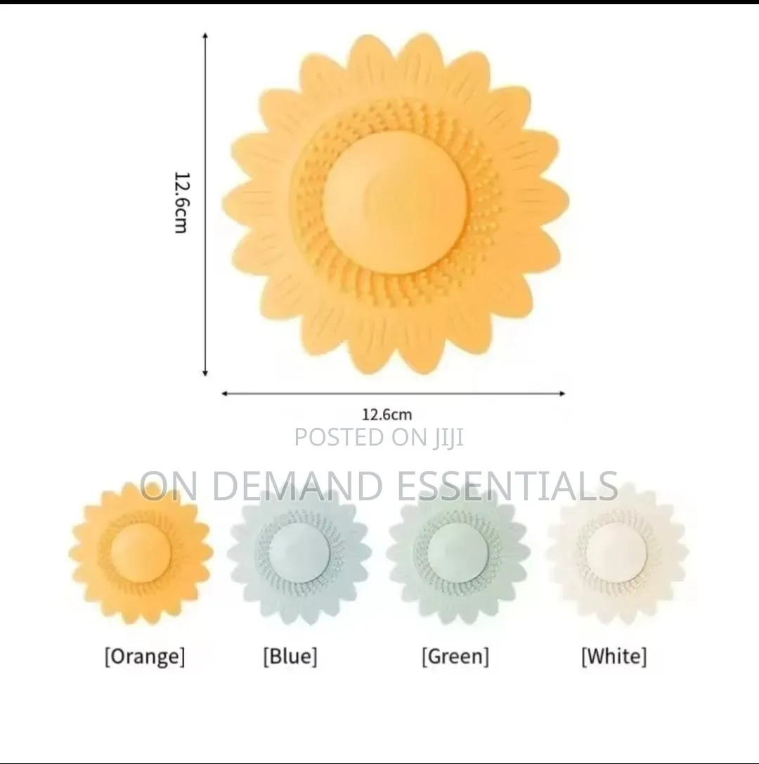 Sunflower Silicone Strainer