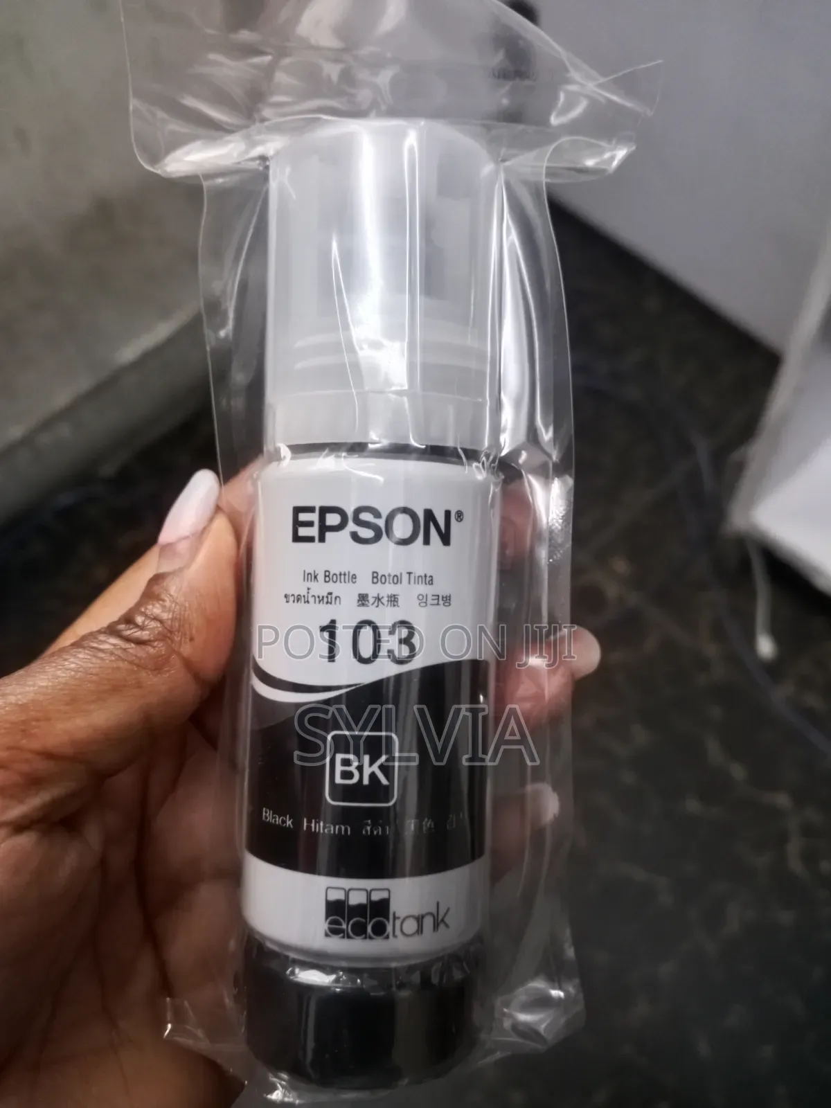 Epson 103 Original Ecotank Ink - Black
