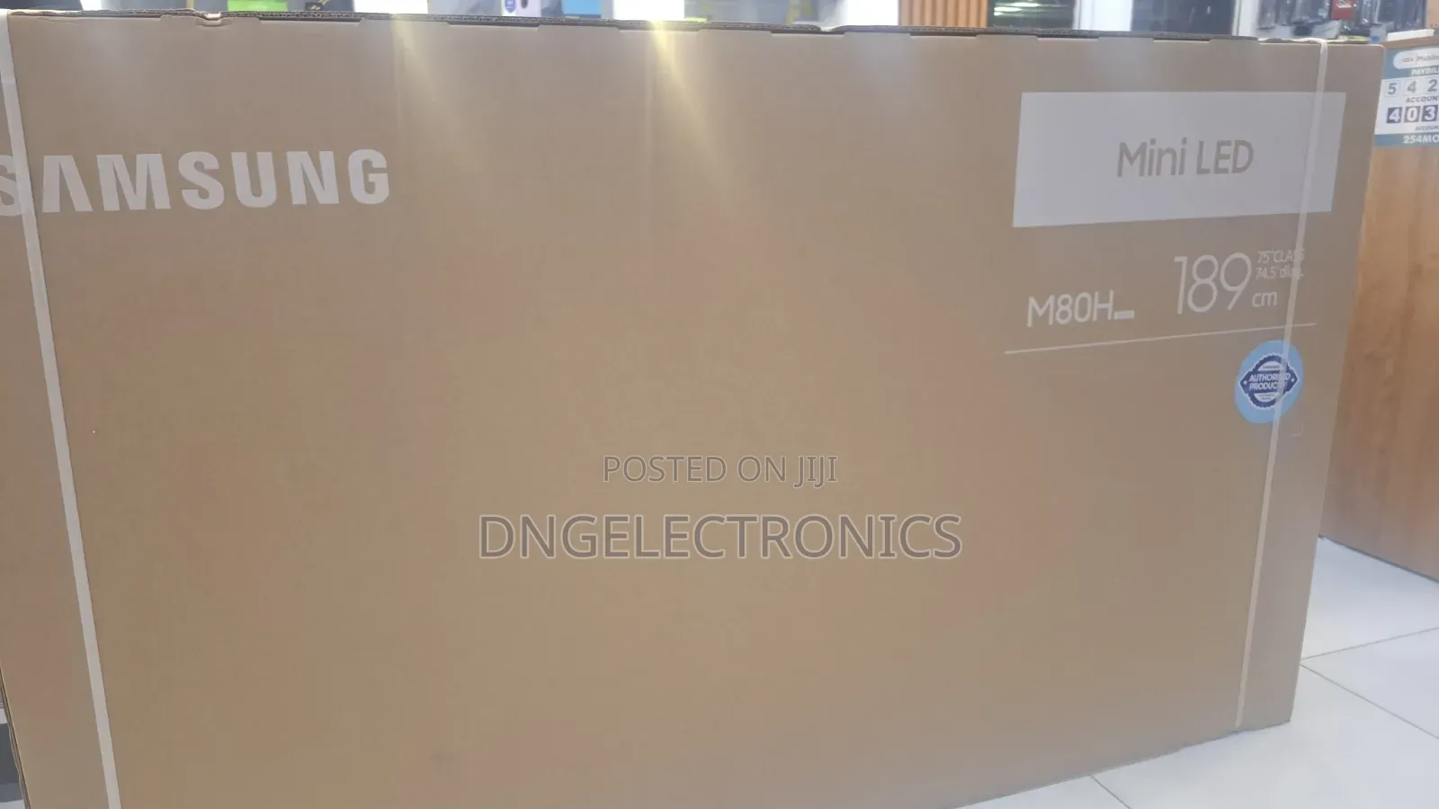 75 Inch Class Mini LED M80H | Samsung Vision AI Smart TV (2026)