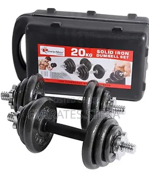 20kg Gym Adjustable Dumbell Weight Lifting Set for Body Fitness
